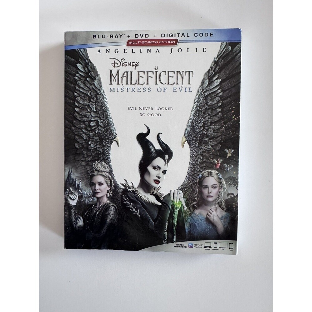 Maleficent: Mistress of Evil (Blu-ray, 2019) , Brand New Sealed